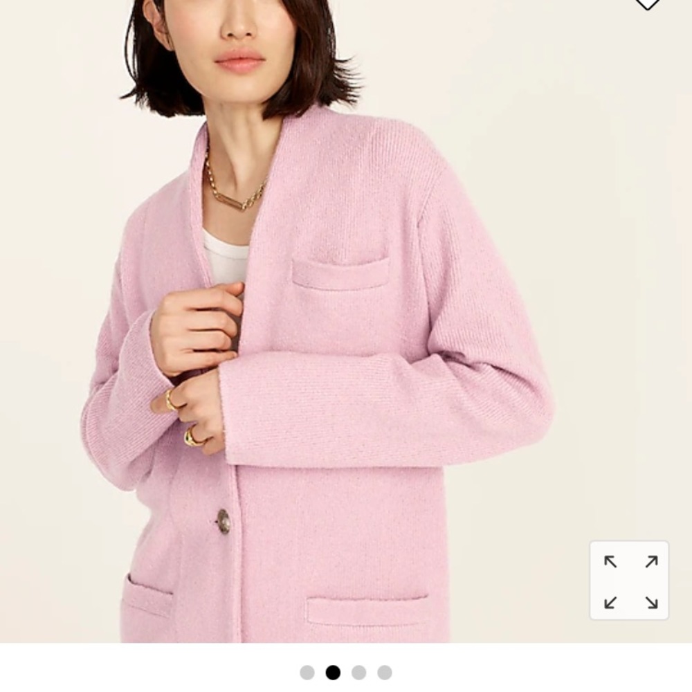 J.Crew Dried Violet Cocoon Sweater